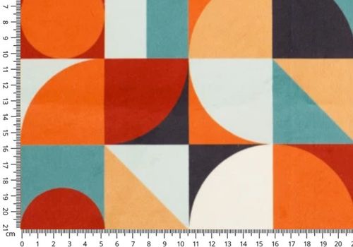 Welur Geo 02 Wonder Velvet